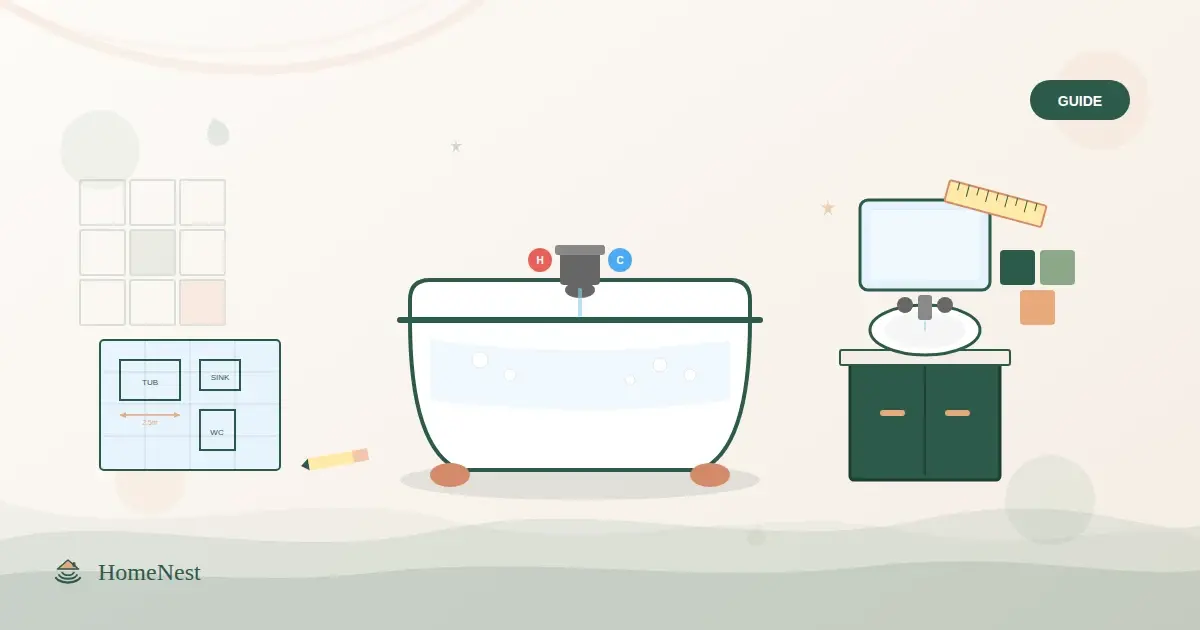 How to Plan a Bathroom Renovation — a HomeNest Guide