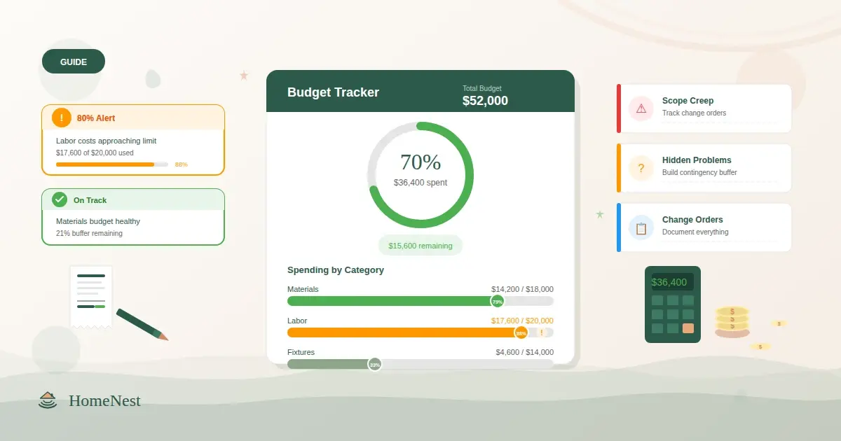 How to Track Your Renovation Budget Without Losing Your Mind